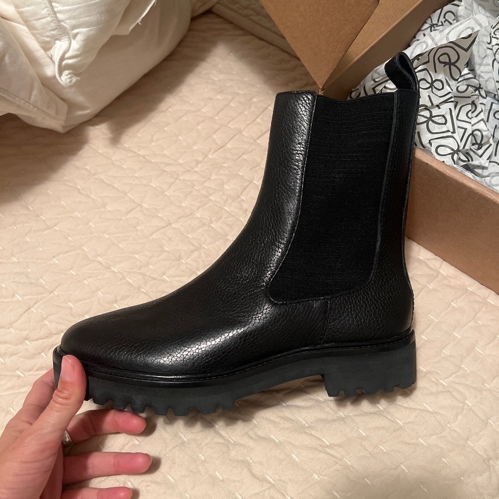 Reformation Katerina Lug Chelsea Boot